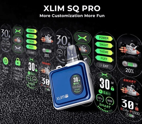 OXVA XLIM SQ PRO小蠻牛30W電子煙主機V1V2V3空倉煙彈官網