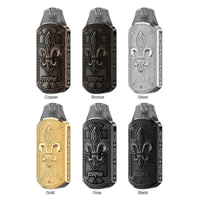 UWELL SCULPTOR雕塑家 11W電鍍金屬雕刻空倉煙彈